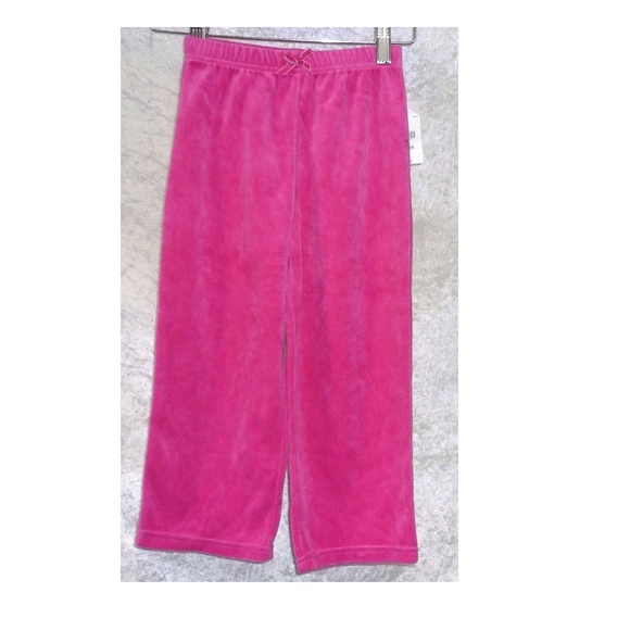 Girls Fleece Pants Arizona size 12M 18M 4T NEW - Picture 3 of 4